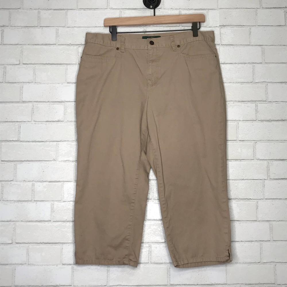 Lauren Ralph Lauren Classic Midcalf Pants